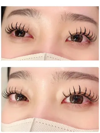 マツエク・マツパ シュガーレイ所属・バインドロック🦋 アンドヘルシーのマツエク・マツパデザイン