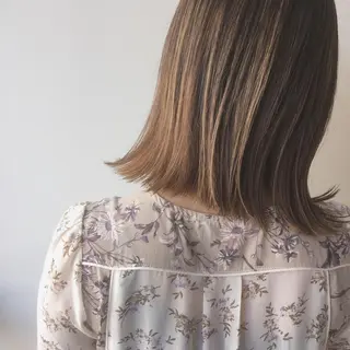 ミディアム 長井 徹行のヘアスタイル