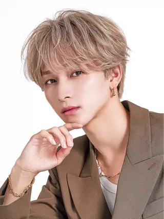 ショート メンズ縮毛/ 流れる縮毛矯正石井のヘアスタイル