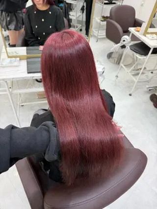 ロング カラー ヘアアレンジ 💗横浜美容室 💗HARUNAのヘアスタイル