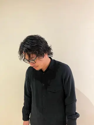 メンズ みわ/博多 ブリーチ/メンズヘアのヘアスタイル