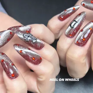 セミロング ネイル ⛓Miyu ⛓のネイルデザイン