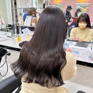 カラー 愛され暖色♥️モテ 艶髪♥️りなのヘアスタイル