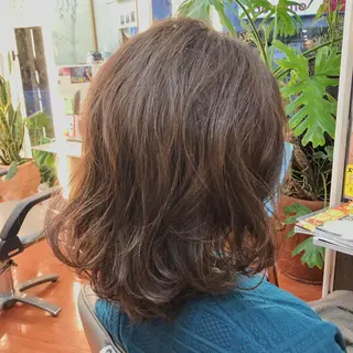 ミディアム カラー 🌿大人かわいいヘア 🌿Ayahaのヘアスタイル