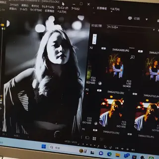 ロング 中野 靖志のヘアスタイル