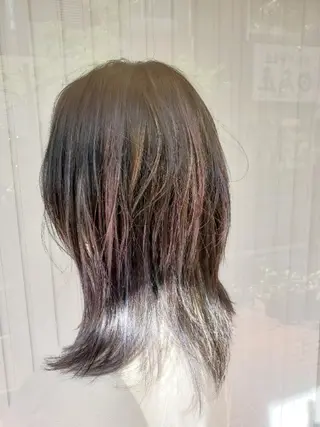 セミロング brut所属・SaKai Nozomiのヘアスタイル