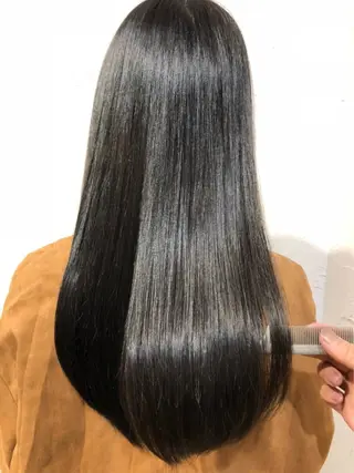 セミロング CUORE所属・mayu ○のヘアスタイル