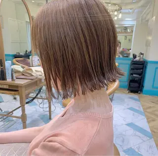 ミディアム カラー 【池袋店 店長】伊藤 昂樹/曲がる縮毛矯正のヘアスタイル