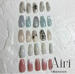 ネイル nail 脱毛room＆所属・福井ネイル airiのネイルデザイン