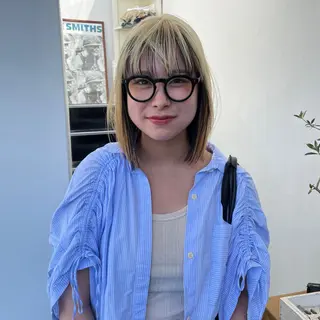 ショート ファッションに 溶け込むstyleのヘアスタイル