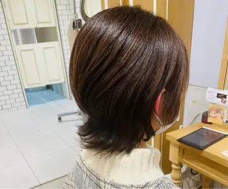 ショート すげさやか ✨メンズカットパーマのヘアスタイル