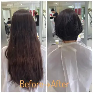 ショート 岡田詩織 MODE Ks松原店のヘアスタイル