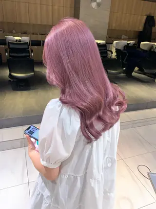 セミロング カラー パーマ ヘアアレンジ メンズ キッズ ネイル マツエク・マツパ LINDOTOKYO梅田所属・酸性ストレート 髪質改善大槻勇樹のヘアスタイル