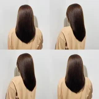 セミロング カラー もにか🌞原宿/渋谷 🌝ブリーチカラーのヘアスタイル