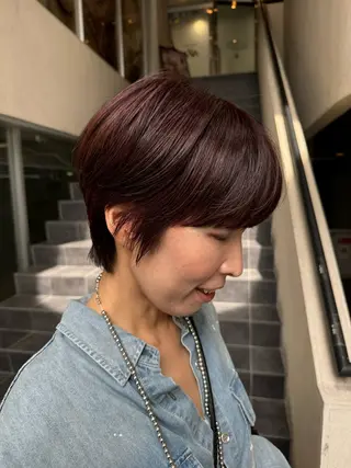ショート ReX  HAIR INTERNATIONAL 【レックスヘアーインターナショナル】所属・ReX 【心斎橋】 rin🌙のヘアスタイル