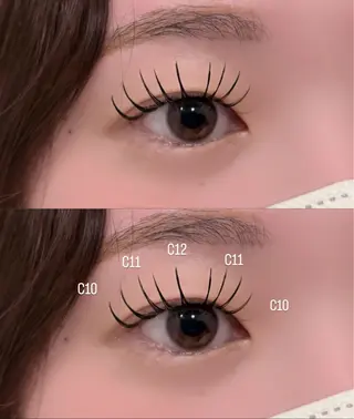 マツエク・マツパ meRK 🦋愛海のマツエク・マツパデザイン