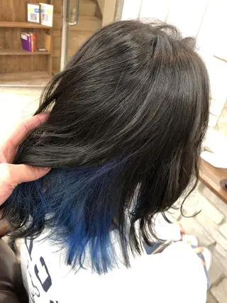 ミディアム Terrace阿倍野所属・ヘアセット 野中のヘアスタイル