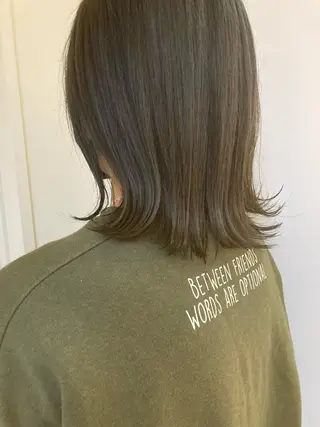 ミディアム カラー 小木曽智美 /ボブ/ショートのヘアスタイル