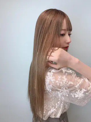 ロング 髪質改善&Spa fee by carrefour 大橋店[フィー・バイ・カルフール大橋]所属・stylist Yukieのヘアスタイル