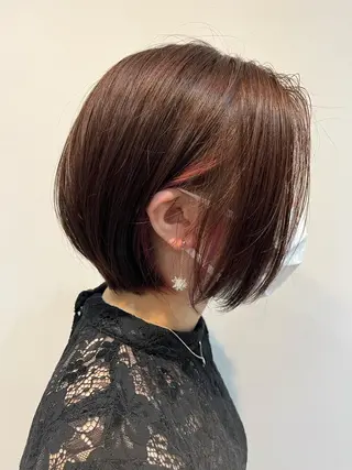 ショート カラー 清水　仰士 ROW町田のヘアスタイル