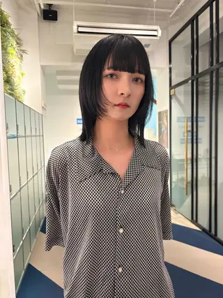 セミロング カラー La Pensee/ カスヤリクのヘアスタイル