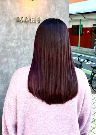 ロング 遠藤 朱郁のヘアスタイル