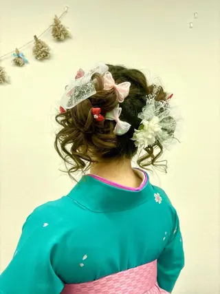 ヘアアレンジ へアセット/心斎橋 支持率No.1✨🌈のヘアスタイル