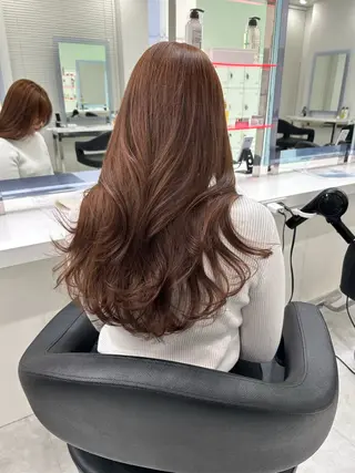 ロング カラー 韓国カット/ パーマ/KOTAのヘアスタイル