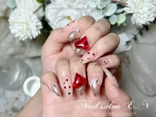 ネイル E.N🦋 長さ出し/持ち込みのネイルデザイン