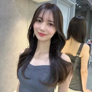 ロング 韓国レイヤー/ 髪質改善🤍芹奈のヘアスタイル