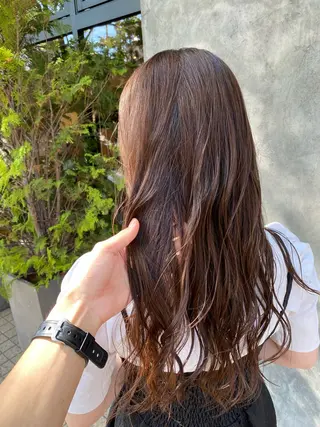 ロング カラー 透明感カラー🌿 ｛door｝髙橋輝のヘアスタイル