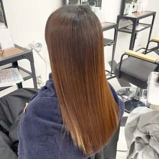 セミロング カラー パーマ ヘアアレンジ メンズ mona/ ストレートスタイル✨のヘアスタイル