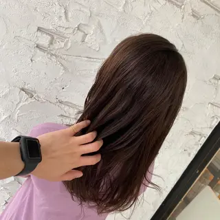 ミディアム ému エミュ　hair &spa所属・近藤 みゅうまのヘアスタイル