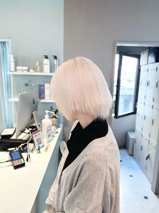 ショート カラー 🪄池袋ハイトーン 🪄ブリーチカラーのヘアスタイル