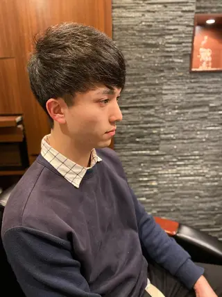 メンズ ヒロ銀座 プレミアムバーバー赤坂店所属・🔥💈恒川 媛音💈🔥のヘアスタイル