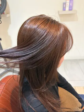 ロング 中江 唱のヘアスタイル