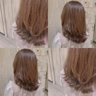 ミディアム カラー ヘアアレンジ 🌼NAMI 🌼のヘアスタイル