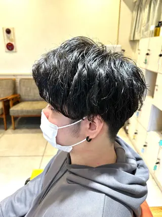 メンズ 岡本 葵のヘアスタイル
