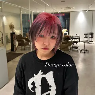 ショート 🫧ペール系カラー /デザイン秀喜🫧のヘアスタイル