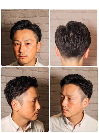 ショート メンズ 💈メンズ無料カット 💈河邊和也のヘアスタイル