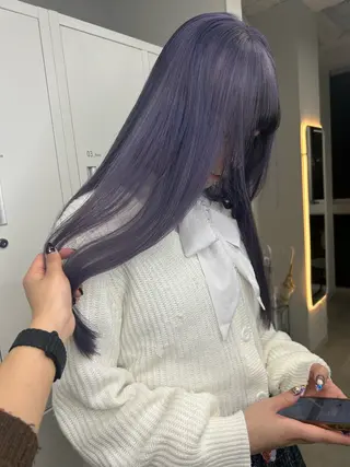 カラー ハイトーン ayane💖のヘアスタイル