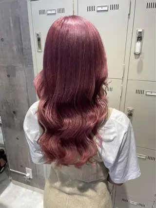 セミロング カラー ヘアアレンジ メンズ 韓国ヘア特化💍 tiam💍ブリーチのヘアスタイル