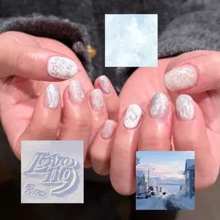 ネイル 🎀 Hiyubi._.nail 🫧所属・🎀フェイ フェイ🫧💗のネイルデザイン