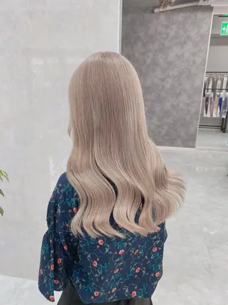 ロング カラー ヘアアレンジ 𝐠𝐢𝐫𝐥𝐲 𝐦𝐨𝐝𝐞🖤のヘアスタイル