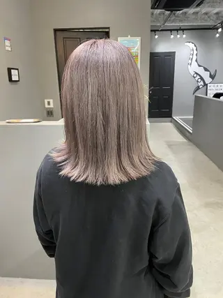 ミディアム カラー メンズ専門サロン wokeのヘアスタイル