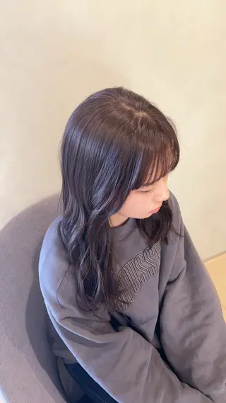 セミロング カラー カノエ宇部厚南店 ／もも加のヘアスタイル