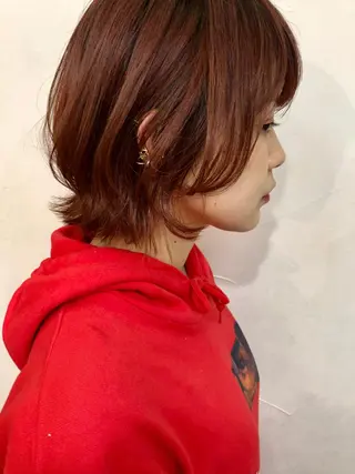 ミディアム カラー 西山梨々【12/1〜 産休を頂きます🎀】のヘアスタイル