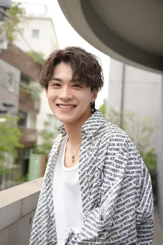 ミディアム メンズ メンズスタイル 歩夢のヘアスタイル