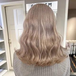 ミディアム カラー レイヤーカット/ボブ 韓国ヘア🪄REN.のヘアスタイル