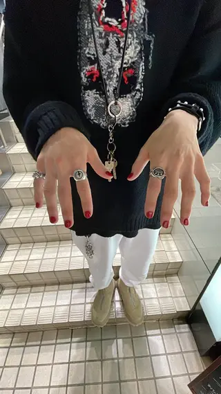 ネイル メンズ/艶髪/カラー サクラ🌸のヘアスタイル